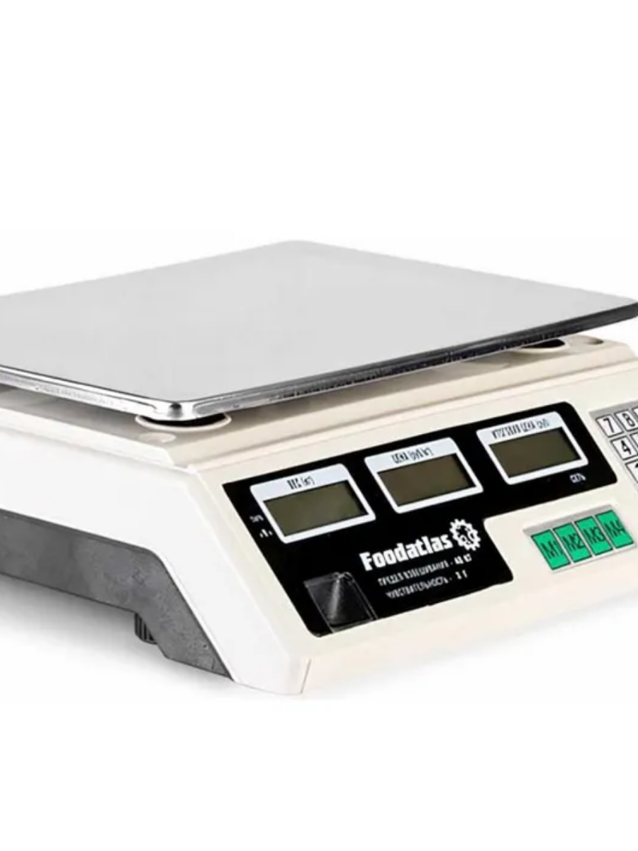 Торговые весы Foodatlas 40 кг/2гр BT-40С