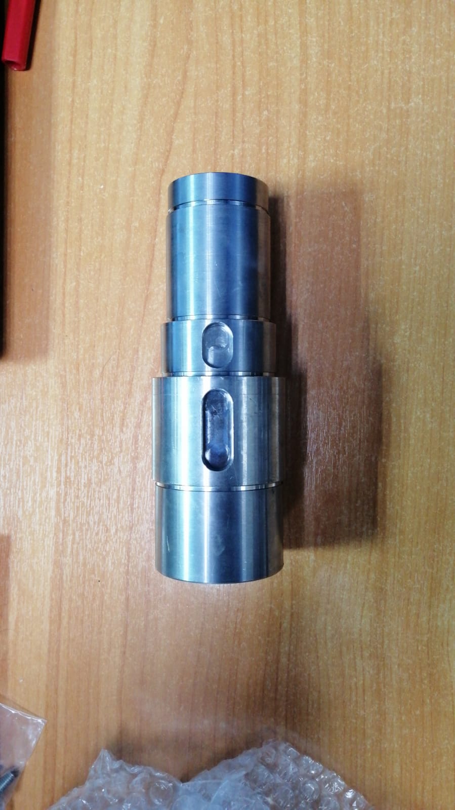 Вал центральный привода основного шнека системы подачи теста S-HLC01-SS-019-A1 (X-HLT700XL-2-0011-A1) HT4DPX7701 для пельменного аппарата ANKO